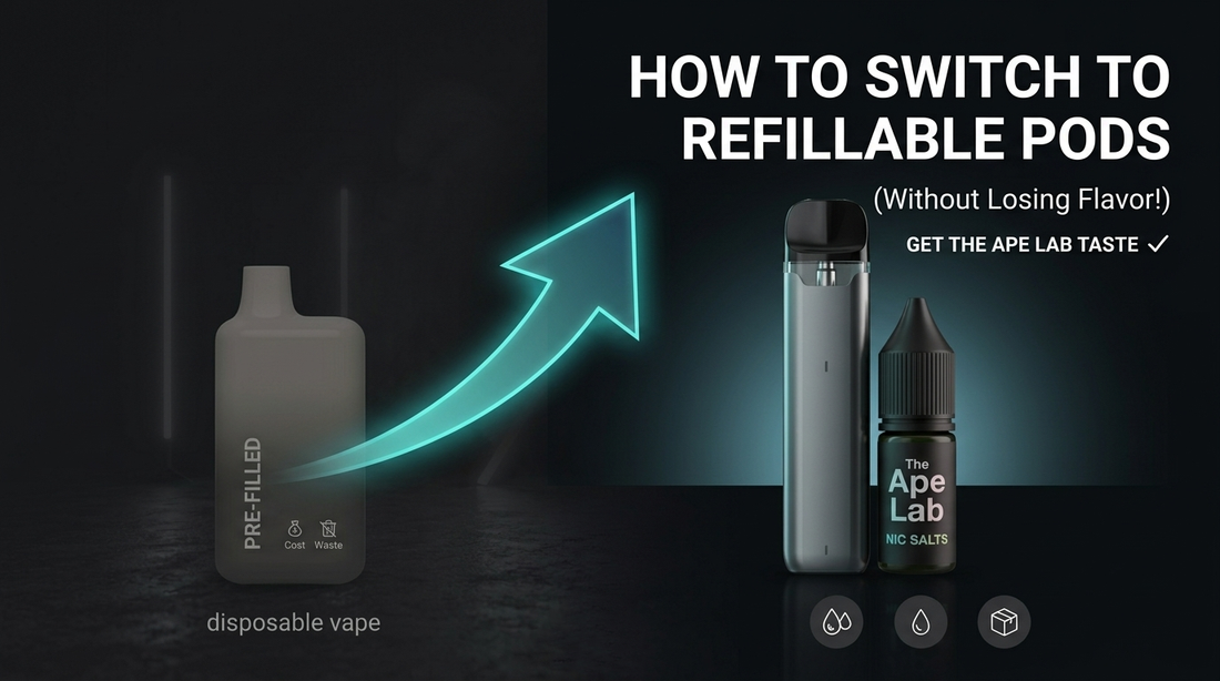 How to Switch from Disposables to Refillable Pods (Without Losing Flavor)